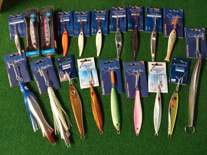 19-Delige Pilker Set(s)...60 tot en met 400 grams...Nieuw..., Watersport en Boten, Hengelsport | Zeevissen, Nieuw, Overige typen