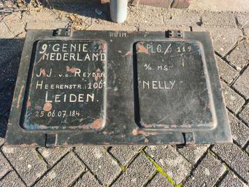 Metalen scheepskist Nederlands Indië  beschikbaar voor biedingen