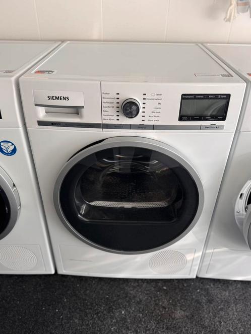 SIEMENS WARMTEPOMPDROGER IQ-800 9 KG met 1 jaar garantie, Witgoed en Apparatuur, Wasdrogers, Refurbished, Overige typen, Voorlader