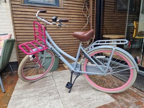 spirit cargo 26 inch meidenfiets, Fietsen en Brommers, Fietsen | Meisjes, Gebruikt, 26 inch of meer, Handrem, Ophalen