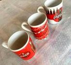 3x Coca Cola 1997 Mok Kom Beker Retro Vintage Verzamel cups, Gebruiksvoorwerp, Ophalen of Verzenden, A, A