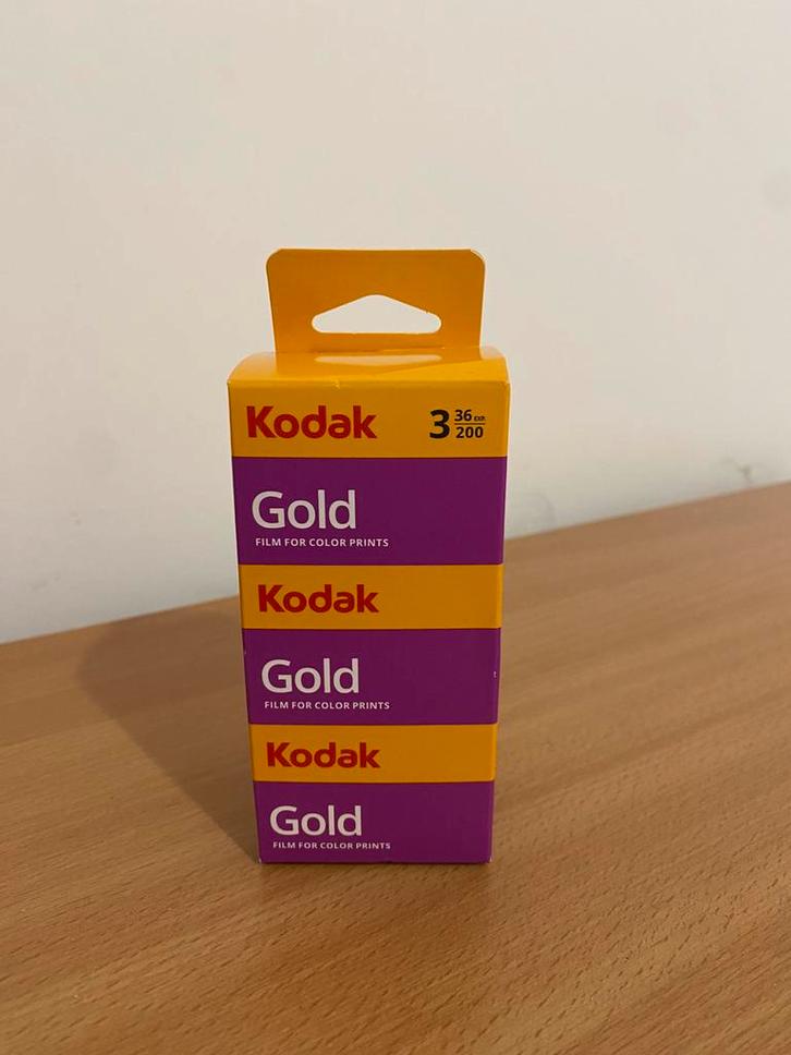 3x Kodak Gold 200 fotorolletjes 36 foto’s, Audio, Tv en Foto, Filmrollen, 35mm film, Ophalen of Verzenden