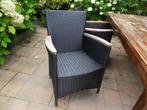 tuinstoelen 6 stuks, tafel gratis, Ophalen, Gebruikt, Wicker