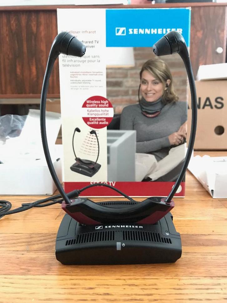 Sennheiser SET 50 TV draadloos infrarood koptelefoon in-ears, Audio, Tv en Foto, Koptelefoons, Zo goed als nieuw, Sennheiser, Draadloos
