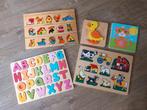 Houten puzzels, Ophalen, 10 tot 50 stukjes, Zo goed als nieuw