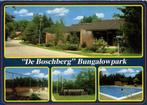 De Boschberg Bungalowpark - Biddinghuizen - 4 afb - gelopen, Ophalen of Verzenden, Voor 1920, Gelopen, Noord-Brabant