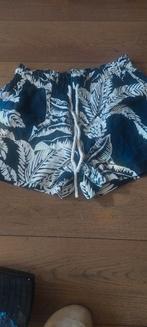 Linnen blend short H&M maat L, H&M, Kort, Blauw, Nieuw