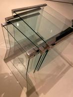 Gallotti & Radice nesting tables, Ophalen, Minder dan 45 cm, Minder dan 55 cm, Vierkant