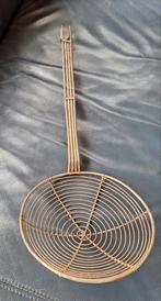 Oude draadlepel/zeeflepel, vintage staat., Ophalen of Verzenden, Gebruikt, Glas of Kopje