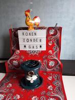 👌Compleet /rooster/kijkglas/lont  én emaille lekblad😯👍, Ophalen of Verzenden