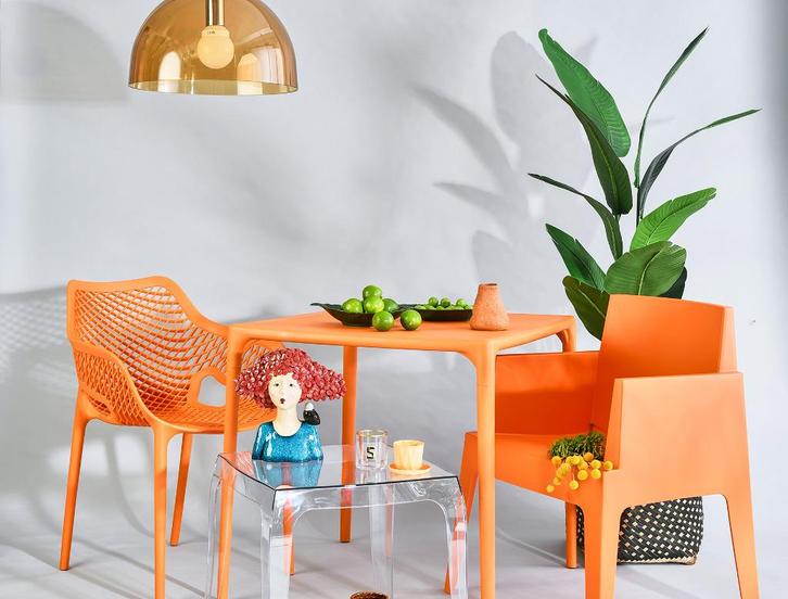 Leuke stoeltjes en tafels van Siësta, Huis en Inrichting, Stoelen, Nieuw, Kunststof, Ophalen