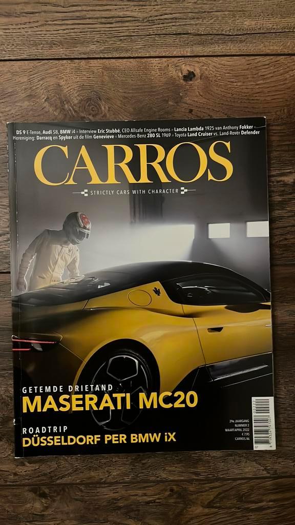 Carros: Mercedes SL Pagode, BMW i4 en iX 40, DS 9, Boeken, Auto's | Folders en Tijdschriften, Zo goed als nieuw, Algemeen, Ophalen of Verzenden