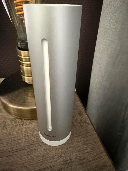Netatmo Weerstation + Regen- Windmeter+binnen- buitenmodule, Audio, Tv en Foto, Weerstations en Barometers, Zo goed als nieuw