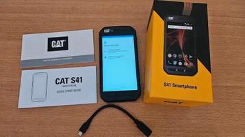 CAT S41 mobiele telefoon, ook genoemd bouwvakkers telefoon beschikbaar voor biedingen