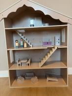 Petite Amélie Houten Poppenhuis - 86x60x22 cm, Kinderen en Baby's, Ophalen, Gebruikt, Poppenhuis