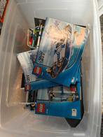Volle lego krat inclusief krat, boten en politie, Ophalen, Gebruikt, Losse stenen, Lego