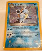 Dark Blastoise - Team Rocket, Ophalen of Verzenden, Gebruikt, Losse kaart