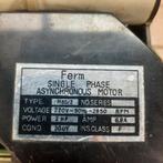 Ferm 2 pk elektromotor 220 volt met gelagerde as, Doe-het-zelf en Verbouw, Ophalen, Gebruikt, Elektromotor, 1800 rpm of meer