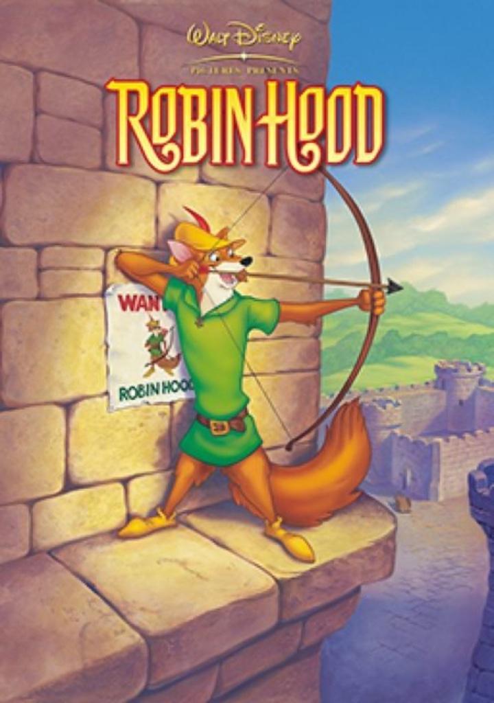 DVD Robin Hood (Disney Animatie klassieker), Cd's en Dvd's, Dvd's | Tekenfilms en Animatie, Gebruikt, Amerikaans, Tekenfilm, Alle leeftijden