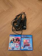 Let's Sing 2022 + Singstar Celebration PS4 met Microfoons, Muziek, Online, 2 spelers, Ophalen of Verzenden