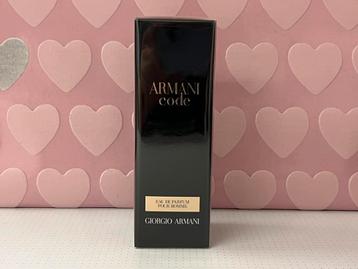 Armani code eau de parfum pour homme 60ml beschikbaar voor biedingen