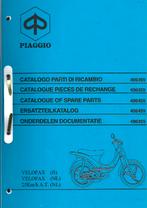 Vespa Piaggio Velofax onderdelenlijst bromfiets (8016z), Fietsen en Brommers, Handleidingen en Instructieboekjes, Ophalen of Verzenden