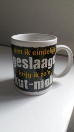 Mok: Ben ik eindelijk Geslaagd krijg ik zo`n Kut Mok, Ophalen of Verzenden, Overige stijlen, Kop(pen) en/of Schotel(s)