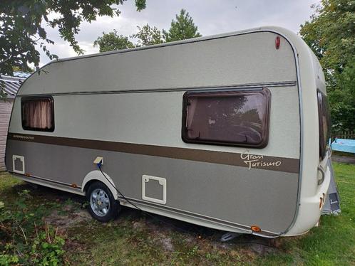 mooie caravan Avento 500 Gran Turismo, Caravans en Kamperen, Caravans, Particulier, tot en met 4, 1250 - 1500 kg, Rondzit, Avento