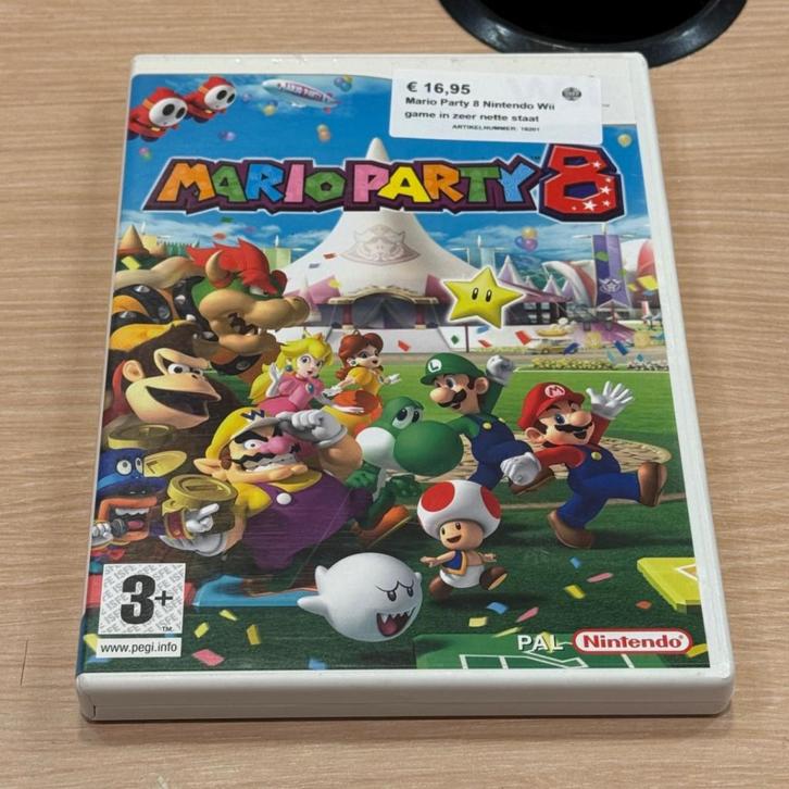 Mario Party 8 Nintendo Wii game in zeer nette staat, Spelcomputers en Games, Games | Nintendo Wii, Zo goed als nieuw