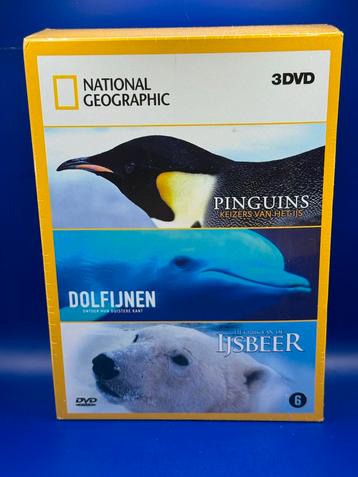 011.National Geographic 3 dvd  Boxset - Natuurfilms NIEUW beschikbaar voor biedingen