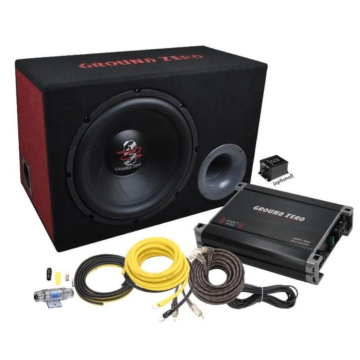Ground Zero Subwoofer set 12.300X-II, Auto diversen, Autospeakers, Nieuw, Ophalen of Verzenden