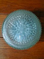 glazen vintage plafondlamp 3 stuks, Ophalen, Zo goed als nieuw, Glas, Vintage