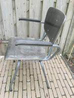 Vintage schoolstoel Kho Liang Ie, Huis en Inrichting, Stoelen, Ophalen, Gebruikt, Metaal, Eén