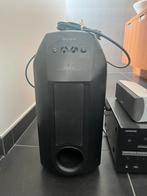 set versterker woofer en box, Ophalen, Zo goed als nieuw, Overige merken