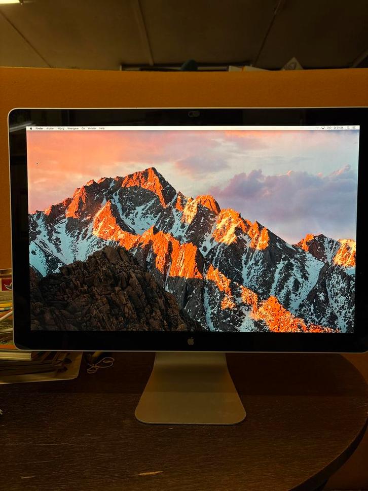Apple LED Cinema Display 24" - Nieuwstaat!, Computers en Software, Monitoren, Zo goed als nieuw, 60 Hz of minder, Thunderbolt