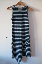 Blue & white horizontal striped midi dress (TEMT), Nieuw, Blauw, Ophalen of Verzenden, Maat 36 (S)
