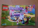 Lego Friends 41332 Emma's Kunstkraam, Ophalen of Verzenden, Zo goed als nieuw, Complete set, Lego