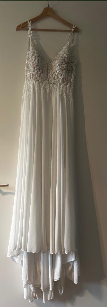Trouwjurk, Kleding | Dames, Trouwkleding en Trouwaccessoires, Zo goed als nieuw, Trouwjurk, Wit, Ophalen of Verzenden