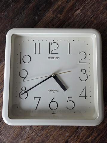 Vintage Seiko Wandklok - Jaren 80 Design beschikbaar voor biedingen