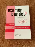 Te koop: Examenbundel Maatschappijwetenschappen VWO '21/'22, Ophalen of Verzenden, Gelezen, VWO, Overige vakken