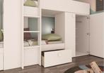 Maxim Multifunctioneel Stapelbed - 90x200 - Volledig Wit