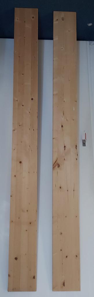 Te weinig boekenplanken?, Doe-het-zelf en Verbouw, Hout en Planken, Gebruikt, Plank, Overige houtsoorten, Minder dan 200 cm, Minder dan 25 mm