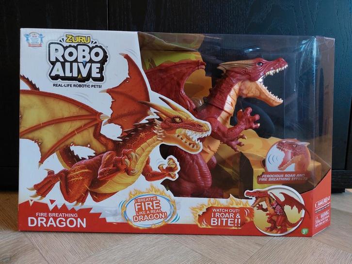 ZURU Robo Alive Dragon draak - NIEUW IN DE DOOS, Kinderen en Baby's, Speelgoed | Actiefiguren, Nieuw, Ophalen of Verzenden