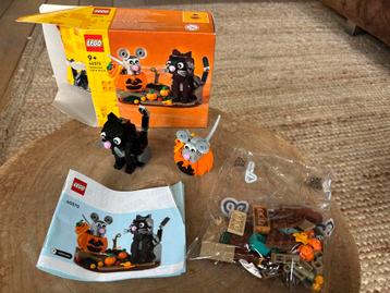Lego 40570 Halloween Kat & Muis - Compleet! beschikbaar voor biedingen