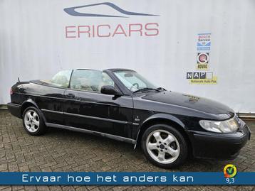 Saab 9-3 Cabrio 2.0t S AIRCO STUURBEDIENING LEER (bj 2003) beschikbaar voor biedingen