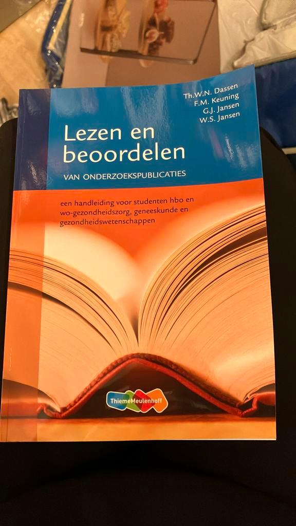 G.J: Jansen - Lezen en beoordelen van onderzoekspublicaties, Boeken, Schoolboeken, Zo goed als nieuw, Nederlands, Overige niveaus