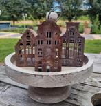 Decoratieve tableau met huisjes, Huis en Inrichting, Ophalen of Verzenden, Gebruikt