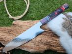 Kiritsuke Damast Japans Special Edition Stabilizer Hout mes, Caravans en Kamperen, Kampeergereedschap, Ophalen of Verzenden, Nieuw