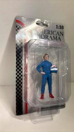 Figuur racing legend American diorama 1.18, Hobby en Vrije tijd, Modelauto's | 1:18, Overige merken, Ophalen of Verzenden, Motor