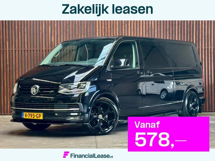 Volkswagen Transporter 2.0 TDI L2H1 DC AUT ABT PAKKET NAVI-P, Auto's, Bestelauto's, Bedrijf, Lease, Financial lease, ABS, Achteruitrijcamera